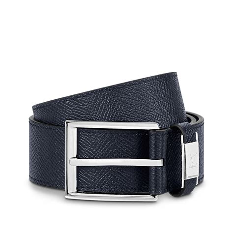 louis vuitton taiga belt blue|LV City Pin 35MM Belt .